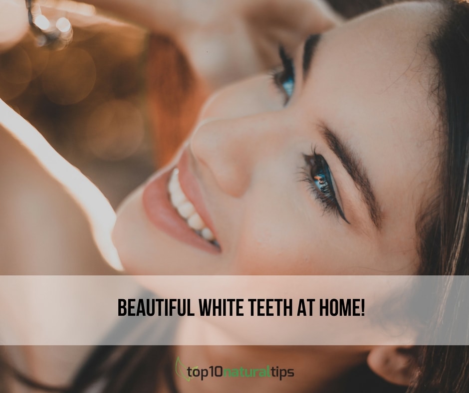 white teeth at home
