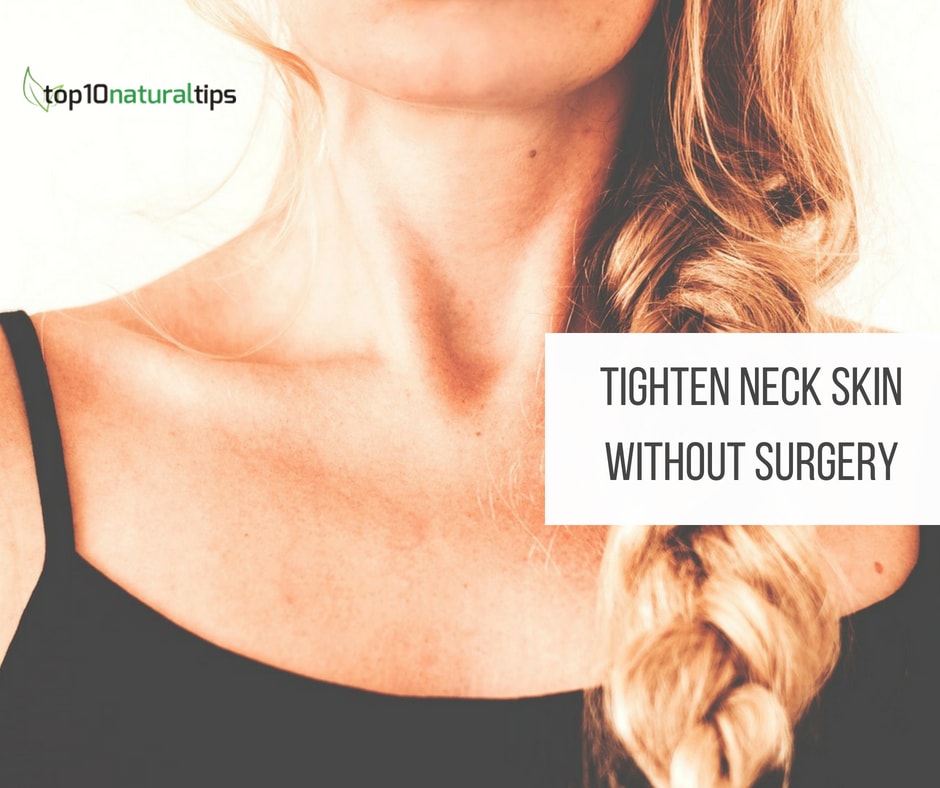 tighten neck skin without surgery naturally