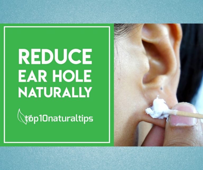 How to shrink drooping earlobes naturally at home with toothpaste