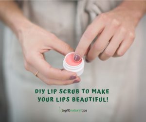 diy lip scrub